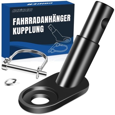 Fahrradanhänger Kupplung, Anhängerkupplung, Hund, Kinder, Adapter, Sicherung