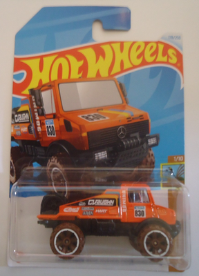 #ad #ad HOT WHEELS 2024 MERCEDES BENZ UNIMOG 1300L HW DIRT 1 10 ON INTL. CARD 178 250 $8.95