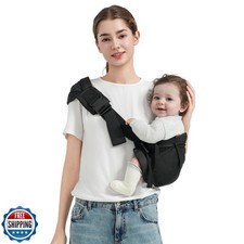 MISSWISDOM Toddler Sling Carrier, Easy to Wear Baby Carrier Sling 7-40 lbs, A