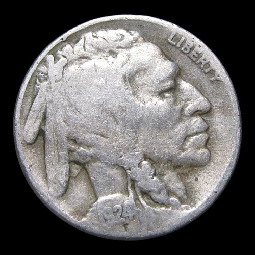 1924-S Buffalo Nickel ---- Nice Detail Coin ---- #KK699