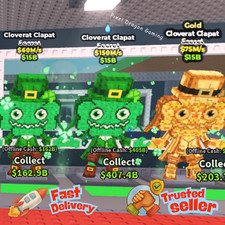 STEAL A BRAINROT  1 Cloverat Clapat Random M/s     Cheap  Fast   