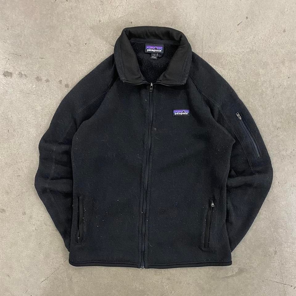 Patagonia Black Outdoor Fleece Jacket Size L