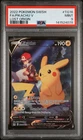 2022 POKEMON SWORD & SHIELD LOST ORIGIN #TG16 FULL ART/PIKACHU V PSA 9