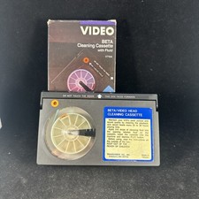 Sony Beta Video Cassetta Pulizia Testina L-25CL ? Giappone vintage