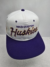 Vintage University of Washington Huskies Sports Specialties Script Snapback Hat
