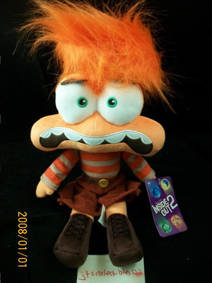 Disney Pixar Inside Out 2 ANXIETY Orange Emotion 13-16'' Plush Doll Figure NWT