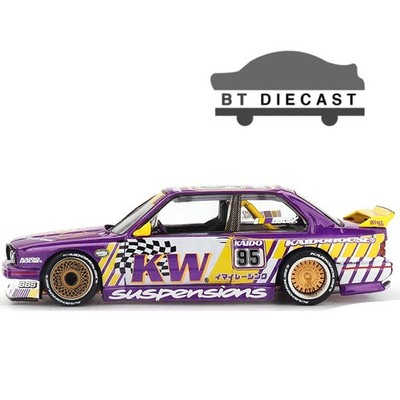 MINI GT x KAIDO HOUSE BMW M3 KAIDO KW V1 #95 1/64 DIECAST PURPLE