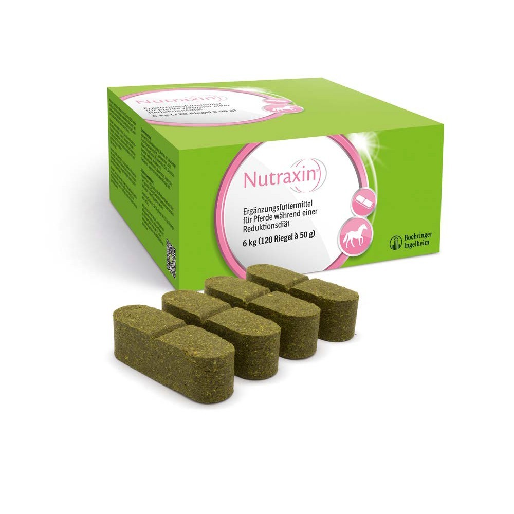 Nutraxin Ergänzungsfutterm.Riegel f.Pferde 120x50 g Riegel - Image 2