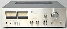 Technics SU-7300 Stereo Integrated Amplifier VU Meters Vintage Working Tested