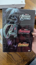 Marvel Avengers DVD Collection 3 Movies. New
