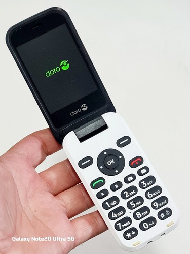 Doro PhoneEasy 6620 (DFC- 0260) Unlocked 3G Flip Phone Immaculate Condition - Picture 5 of 12