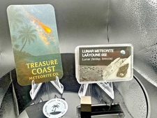 Laâyoune 002 Lunar meteorite moon rock From Space!  Laayoune w/COA- Medium box