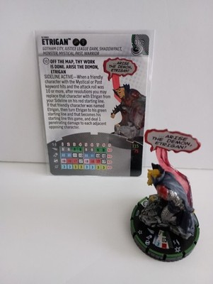 Heroclix Etrigan 037b DC Masters of Time Rare Prime