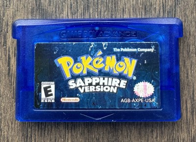 Pokemon Sapphire Version Game Boy Advance Authentic