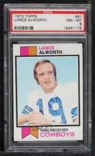1973 Topps Lance Alworth #61 PSA 8 HOF 07qw