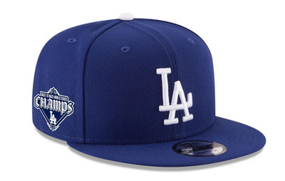 New Era LA Dodgers 2025 World Series Champions Back-to-Back 9FIFTY Snapback Cap