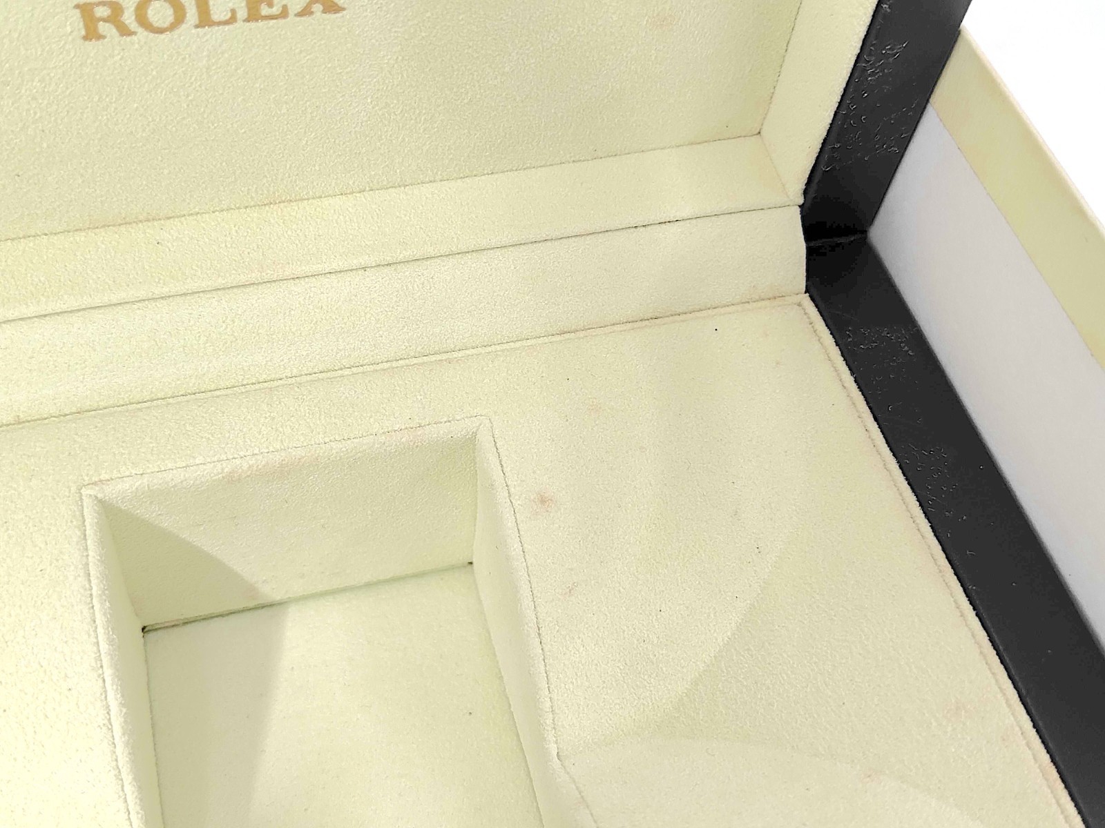 Cassa scatola orologio ORIGINALE ROLEX 31.00.64 verde onda senza cuscino... foto 4