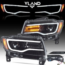 VLAND Voll LED Scheinwerfer für Jeep Grand C...
