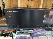 Kenwood M2A Basic Stereo Power Amplifier Working Confirmed Used