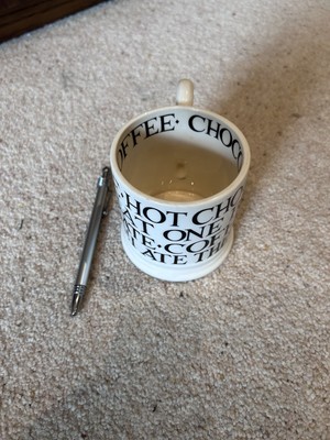 Emma Bridgewater, halbes Pint Becher Toast und Marmelade Design. Gebraucht 