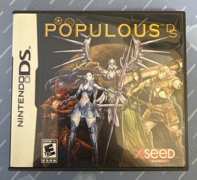 Populous DS (Nintendo DS, 2008) CIB
