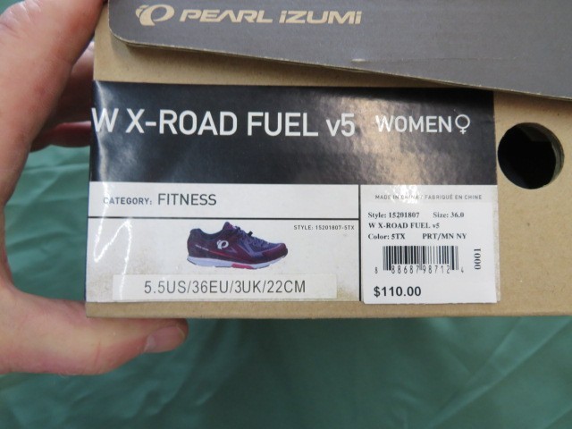 Pearl Izumi WX-Road Fuel V5 Cycling Shoes Size 36 Women's  NEW