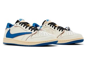 Jordan 1 Low Travis Scott Blue | eBay