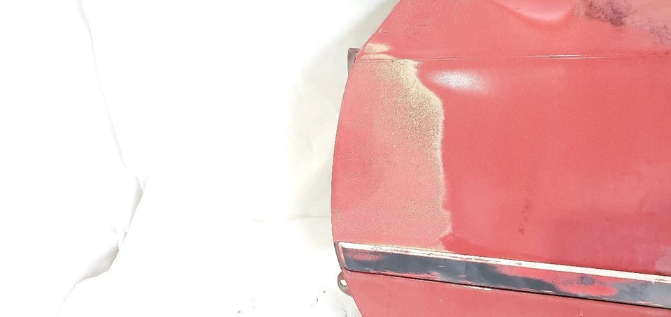 1988 1989 Toyota Celica All Trac OEM Red Front Left Bare Door Shell  - Image 3 of 4