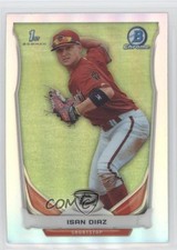 2014 Bowman Draft Chrome Refractor Isan Diaz #CDP75 08qv