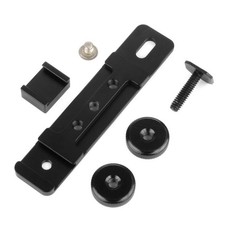 Aluminum Alloy Mount Adapter Extension SLR Camera 1/4 Hot Shoe Bracket Kits