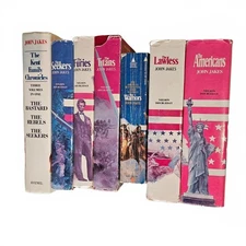 John Jakes Books lot of 7 The Kent Family Chronicles Hardback and Paperback