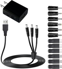 Dog Shock Collar Charger, 12-in-1 Training Collar USB Charging Cable Compatib...