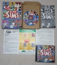 CIB The Sims The People Simulator Big Box PC 2000 w/ Manual, Inserts and Mailer
