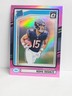 2024 Panini Donruss - Rated Rookie Rome Odunze Optic Preview Pink Prizm (RC)