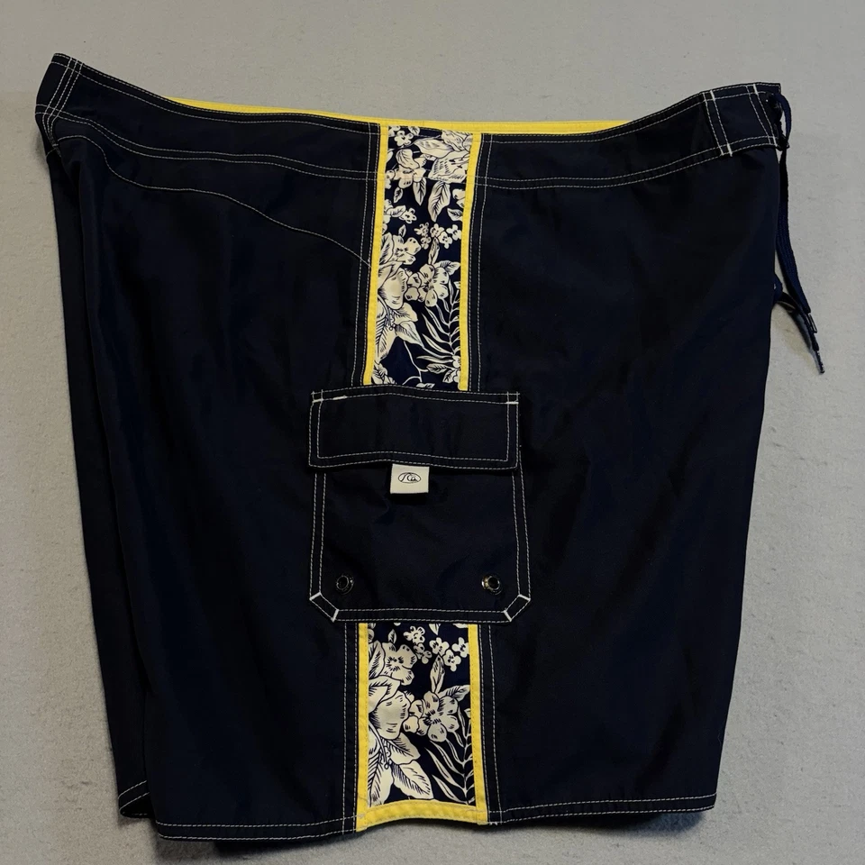 Pantalones Cortos de Tabla Quiksilver Para Hombres 42 Negros Secado Rápido Patín Surf Gancho y Lazo Mosca Foto 3 de 4