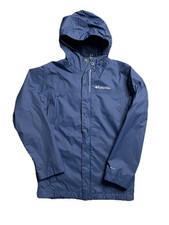 Columbia Kid's Unisex Switchback II Waterproof Jacket Blue Youth Medium 10-12 