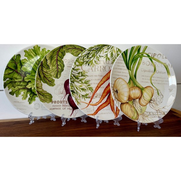Platos Williams Sonoma "Farmers' Market" (4)