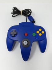 N64 Nintendo 64 Blue Controller Official OEM N64 NUS-005 Right Joystick 8/10 