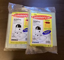 The commercial range for Numatic NVM 3B compatible dust bags 20 bags