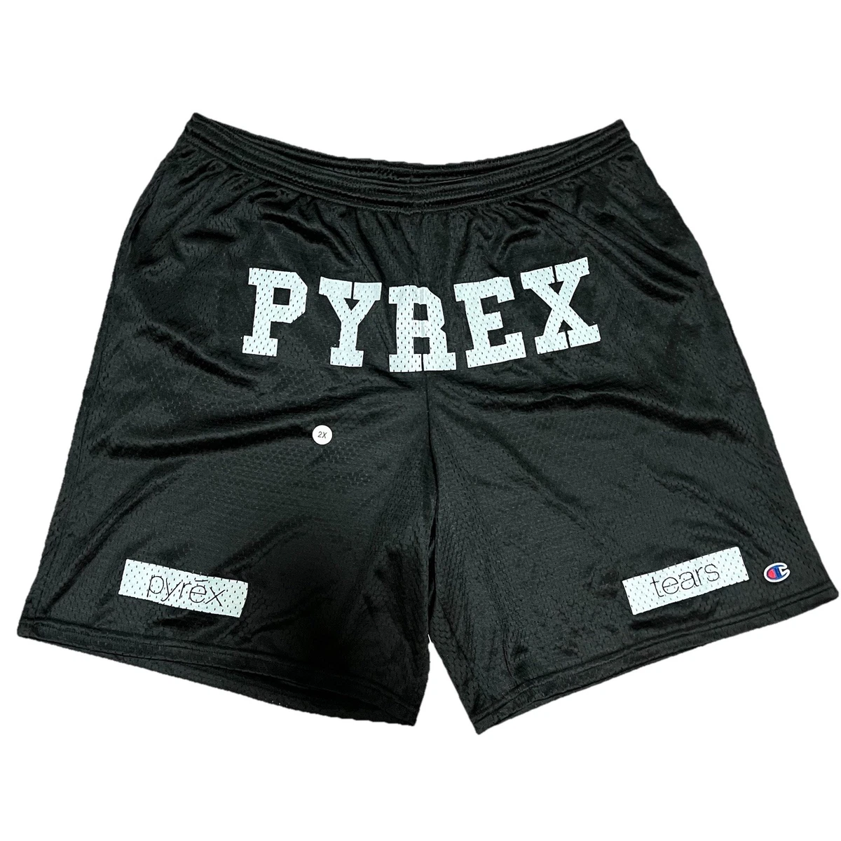 希少 PYREX VISION black mesh shorts PYREX Black Shorts for Men for sale | eBay