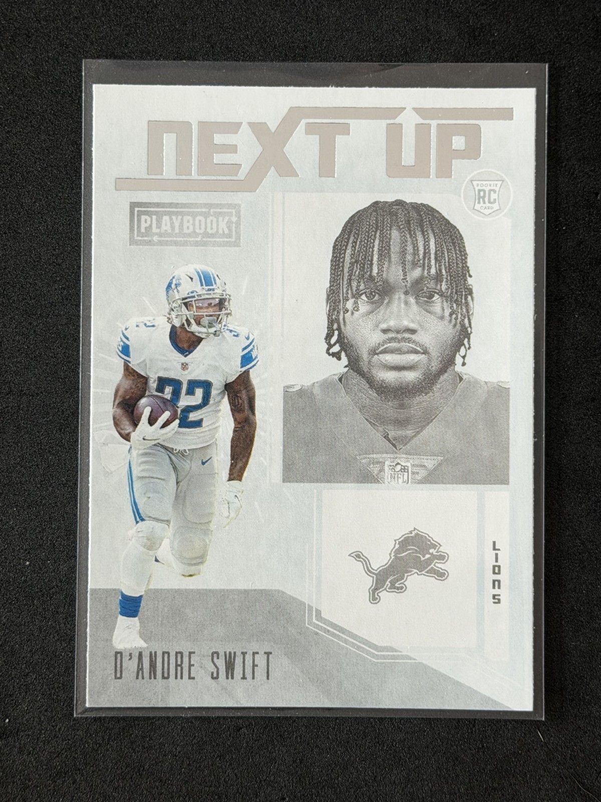 2020 Panini Playbook - Next Up D'Andre Swift #NU-9 (RC) Rookie