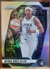 2024 Panini Prizm WNBA Silver Prizms 20 Myisha Hines-Allen Minnesota Lynx