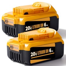2Pack For DeWalt 20V 20 Volt Max XR 6.0AH Lithium Ion Battery DCB206-2 DCB200-2