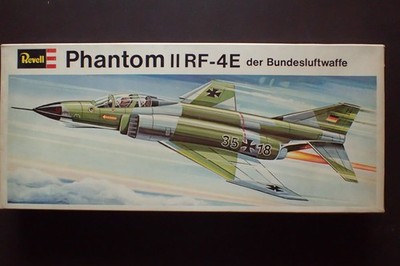 Revell RF-4E Phantom II Flugzeugbausatz 1:72 Kunststoff unmontiert H-109
