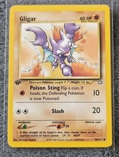 gligar pokemon card value Vintage NM Unseen Forces Common Card Type Gligar | Pokmon Cards and