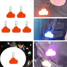 Portable Waterproof Reflective Pendant Reflective Color Charm for Safe Night