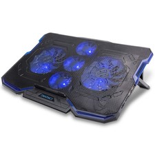 Cryogen Gaming Laptop Cooling Pad - Fits up to 17 inch Computer - Adjustable ...
