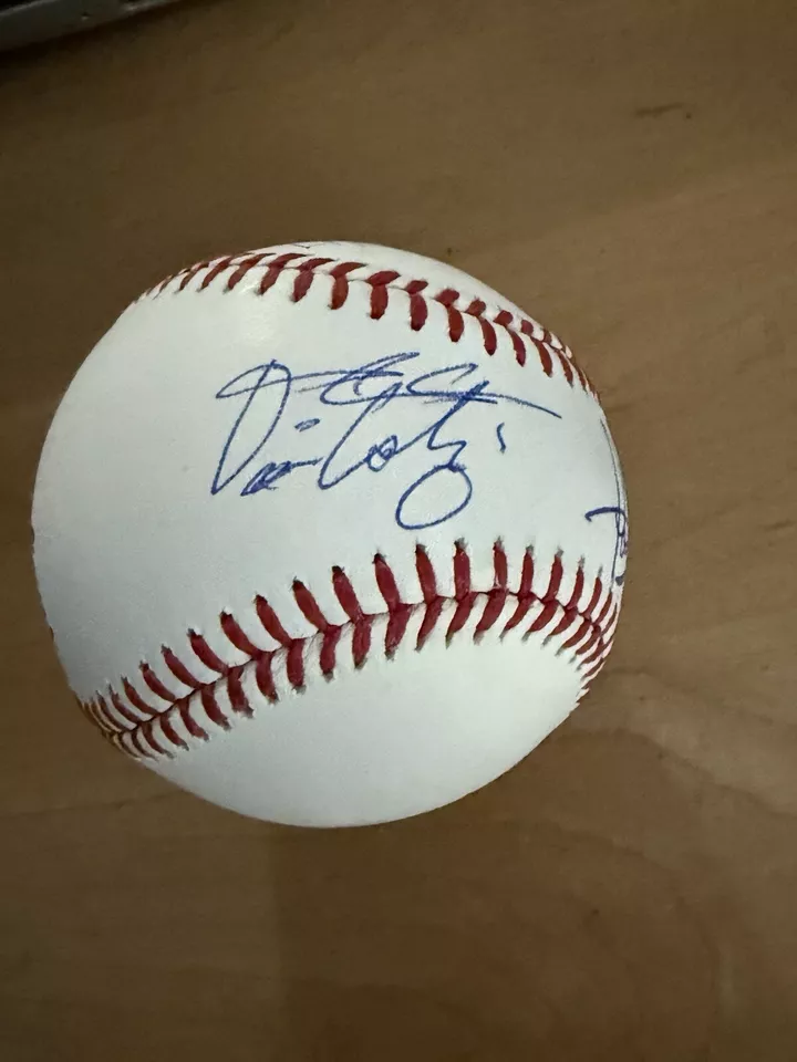🚨Fernando Tatis Jr AND SR “Like Father like Son Dual Signed Baseball🚨 - Image 3 of 4