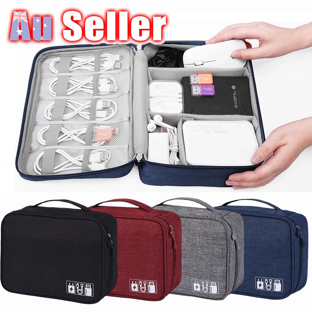 Cable Organizer Bag Charger USB Electronic Accessories Storage