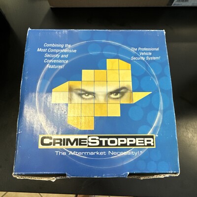 CRIME STOPPER Professional Vehicle Security System Model CS-2002 DC IV   NEW